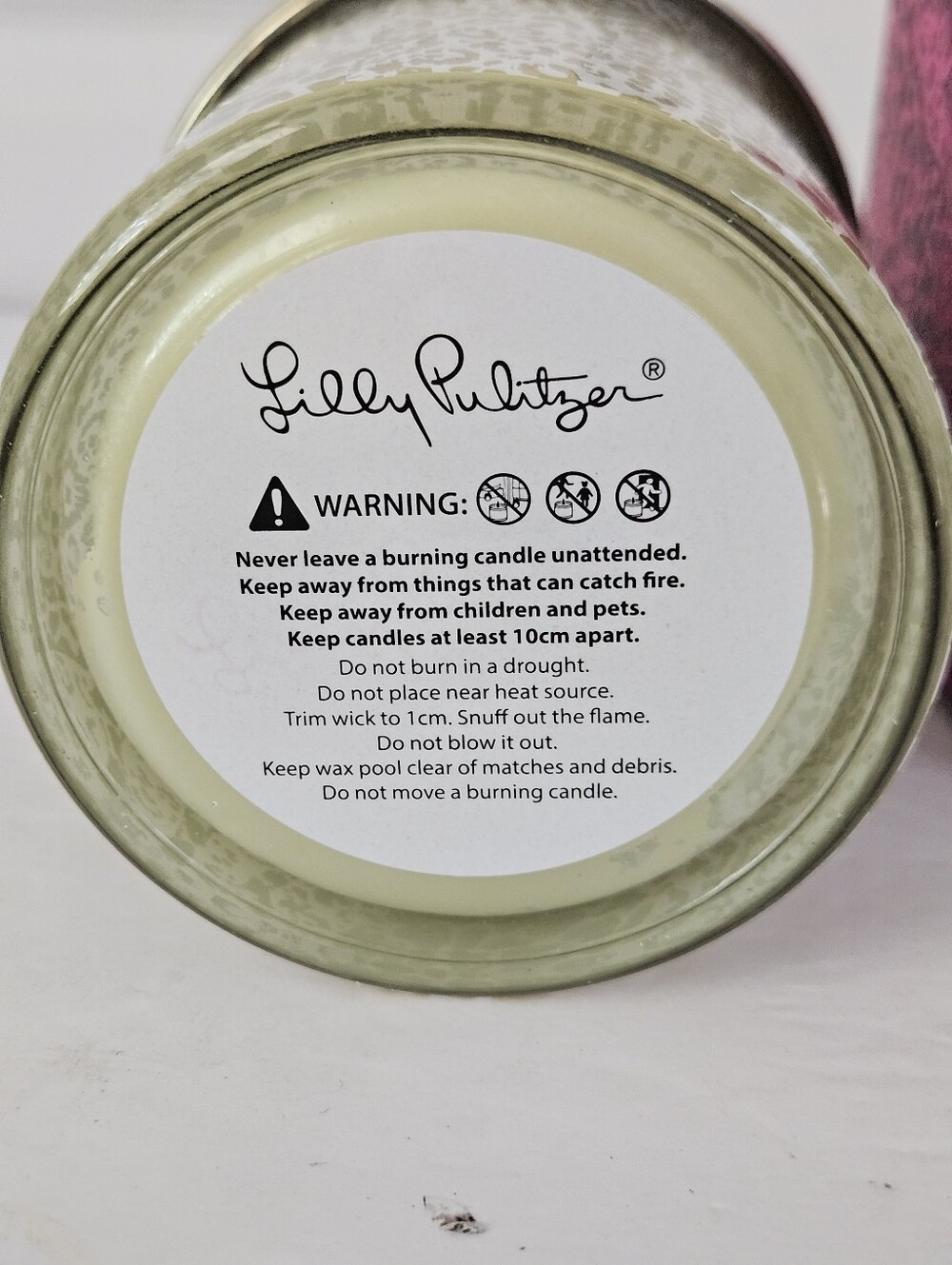 Lilly Pulitzer NIB Medium Candle - Picture 5 of 6